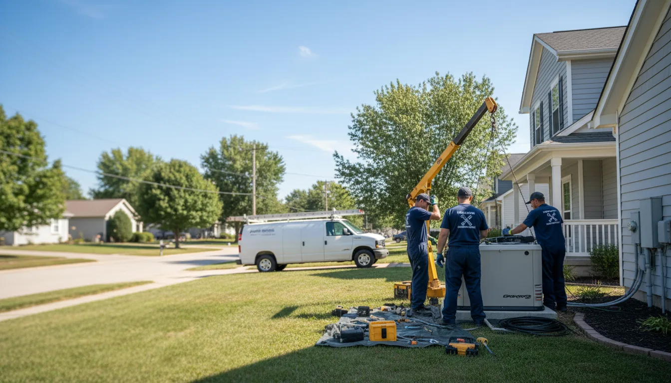 Generator Installation in Lyons, TX near me